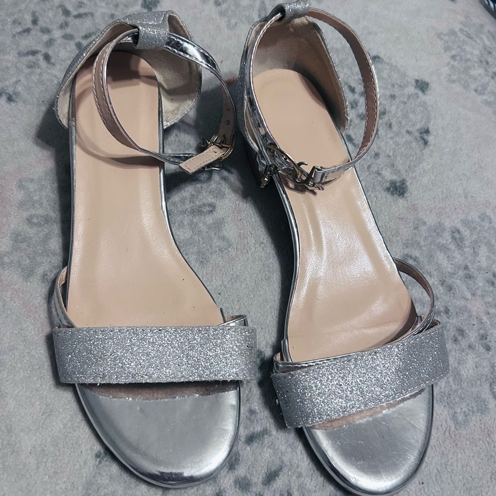 Silver Women's Sandals